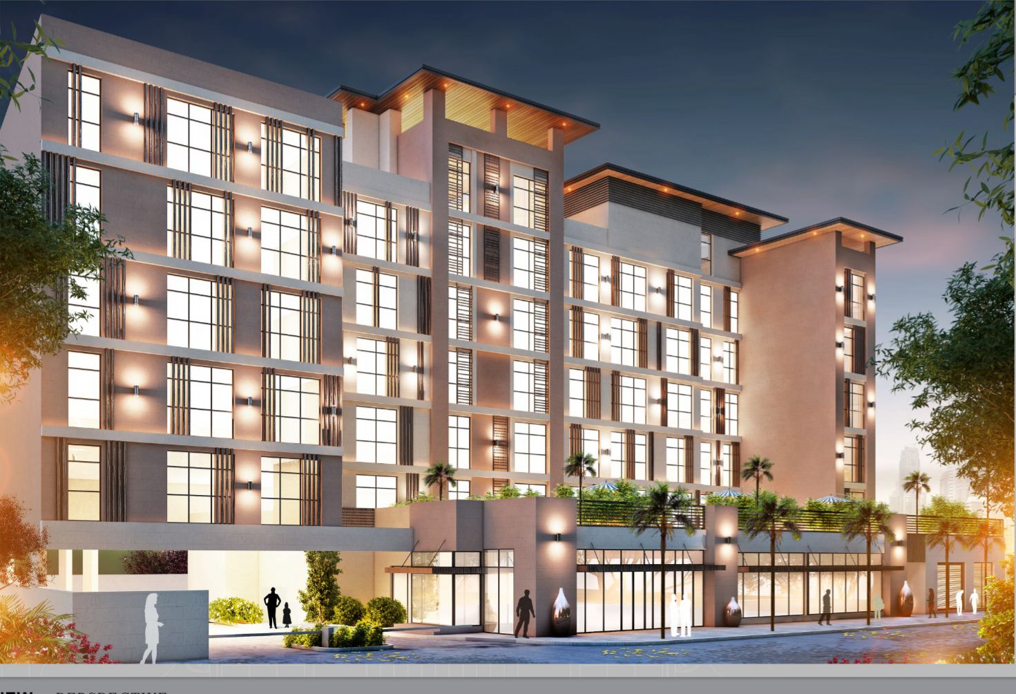 Villa construction project exterior